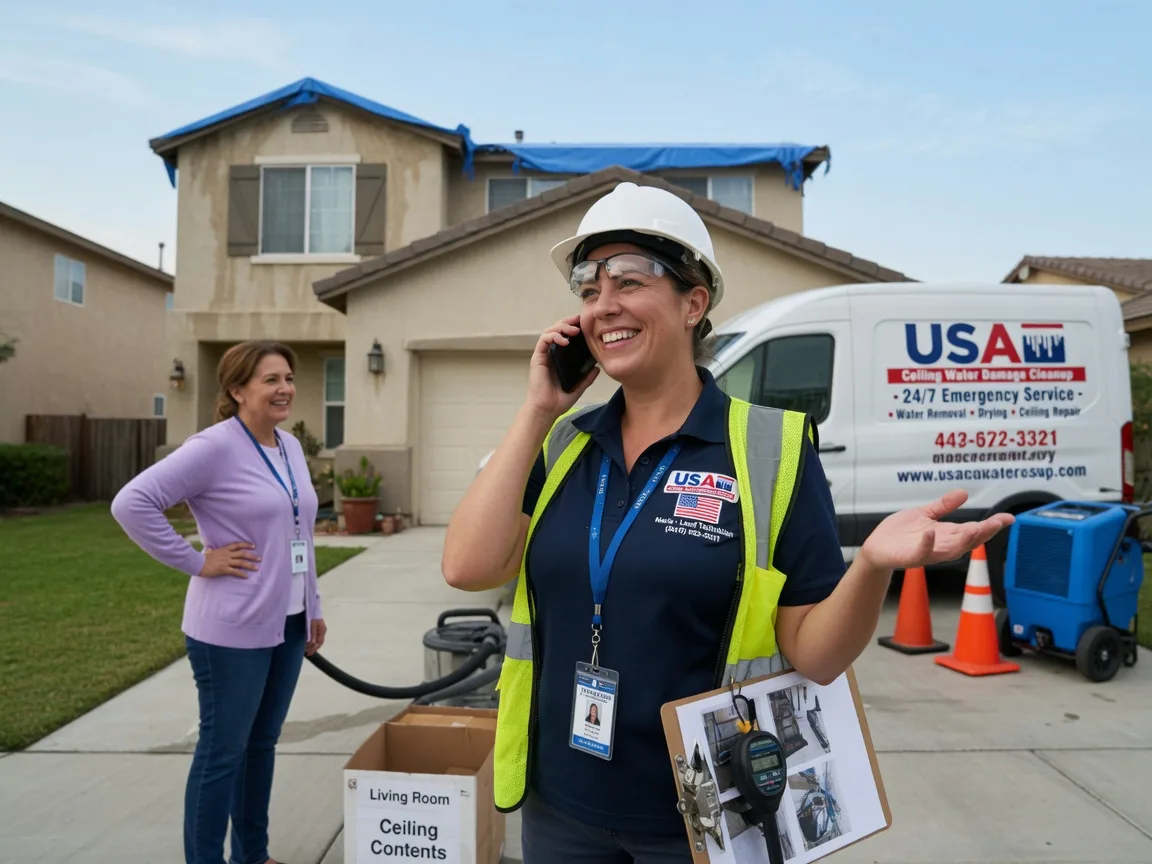 Ceiling Water Damage Restoration Chambersburg, IL FAQs